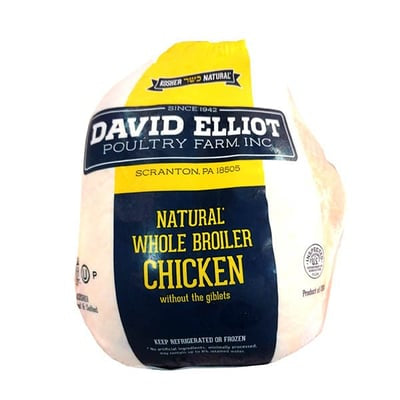 Whole Chicken Broiler Bagged